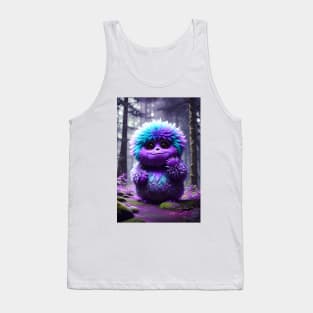 Cute Fluffy Monster 005 Tank Top